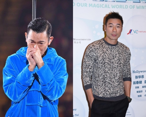 安仔戥華仔心疼同時，也替華仔打氣。