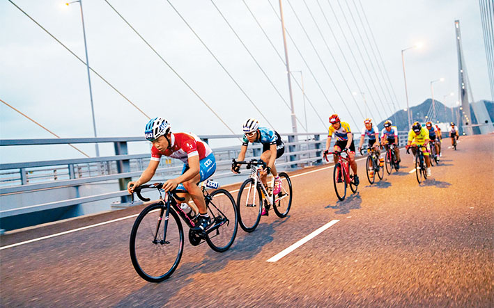 香港单车节十二月登场，届时参加者将踩遍六区主要干道。