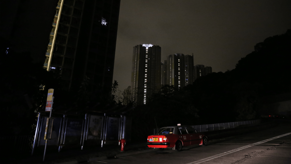 港島凌晨發生供電事故。