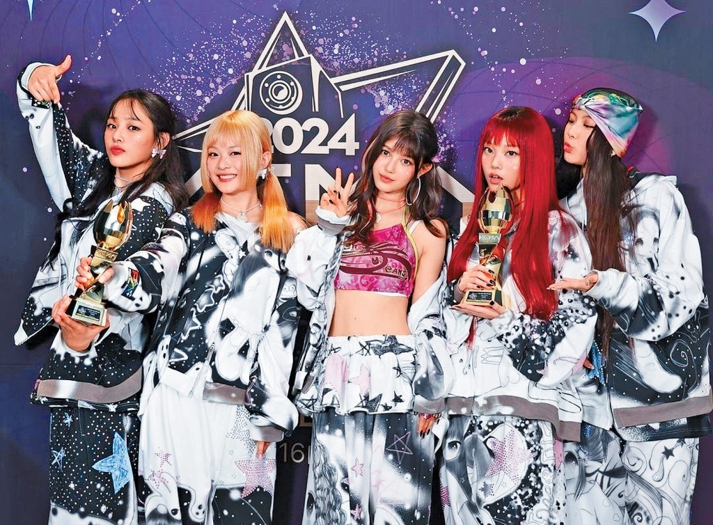 NewJeans近日向事務所提出解約，未來可能要改名發展。