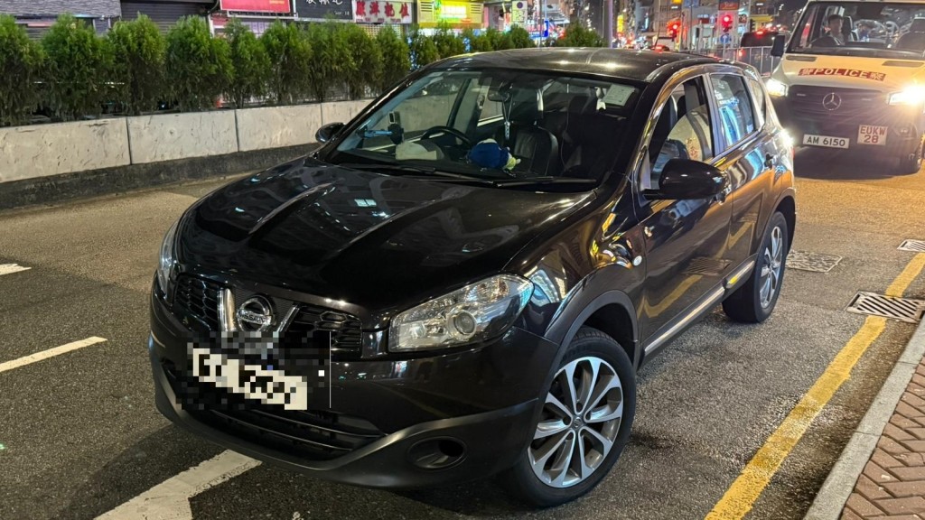 警截大埔道毒品快餐车 拘两男女检两万元依托咪酯。警方图片