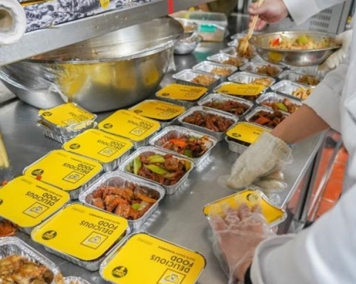 瀋陽五星級酒店進軍外買市場。網圖