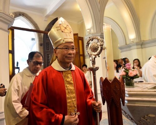 楊鳴章接替湯漢樞出任香港教區第八任主教。