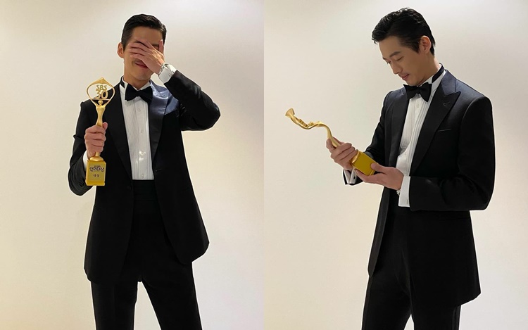 南宮珉入行19年首奪大獎太開心。