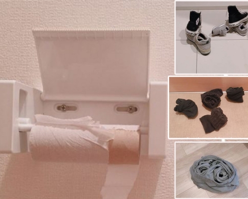 日本人妻「公審」老公無手尾惡行，例如廁所廁紙用完後總是不換新的。（網圖）