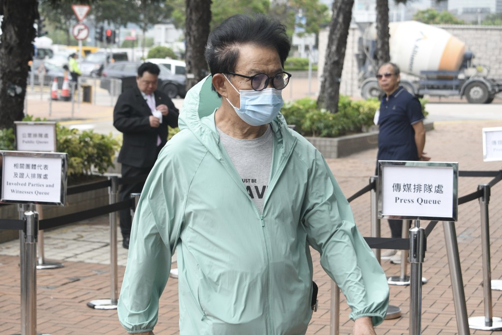 宏建阁居民周志伟。 宏建阁居民周志伟。