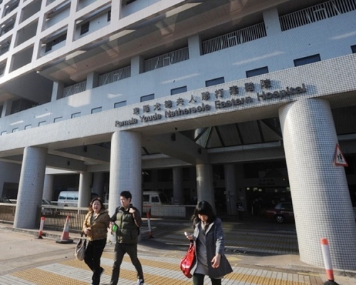 東區醫院醫護人員發聯署聲明,要求政府回應市民五大訴求。資料圖片