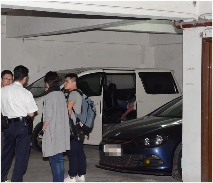 警員到場調查。梁國峰攝