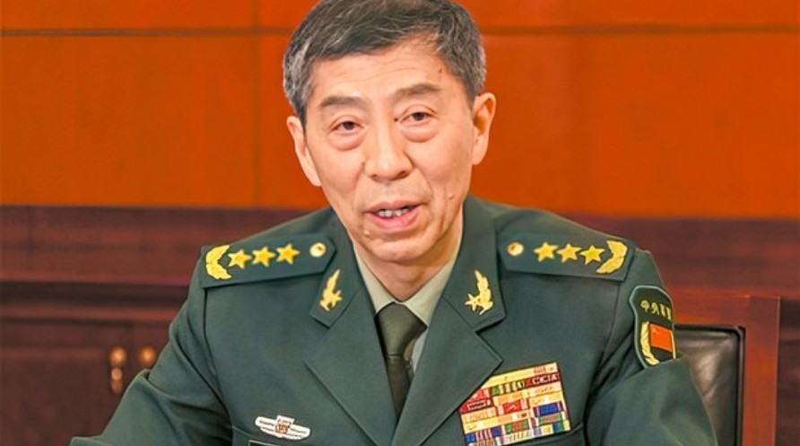 前國防部長李尚福捲案。