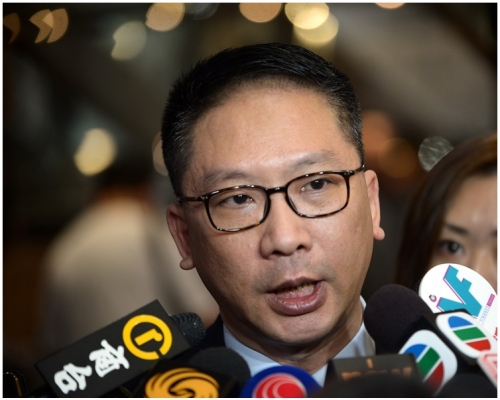 袁國強將於8日晚上返港。