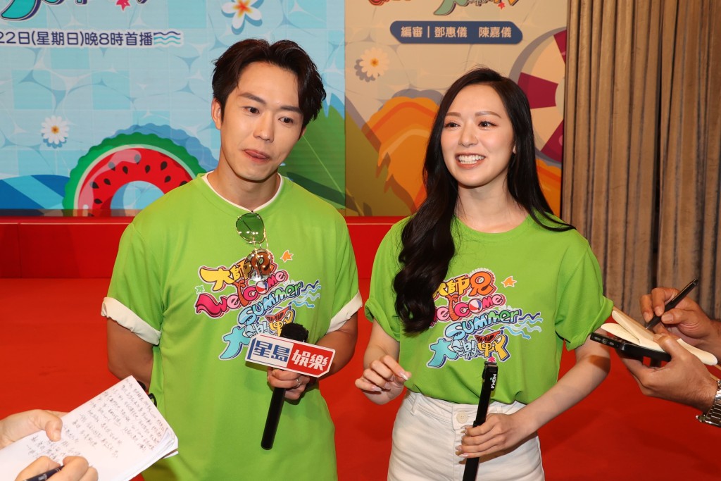 馮盈盈與緋聞男友鄭衍峰大方談關係。 馮盈盈與緋聞男友鄭衍峰大方談關係。