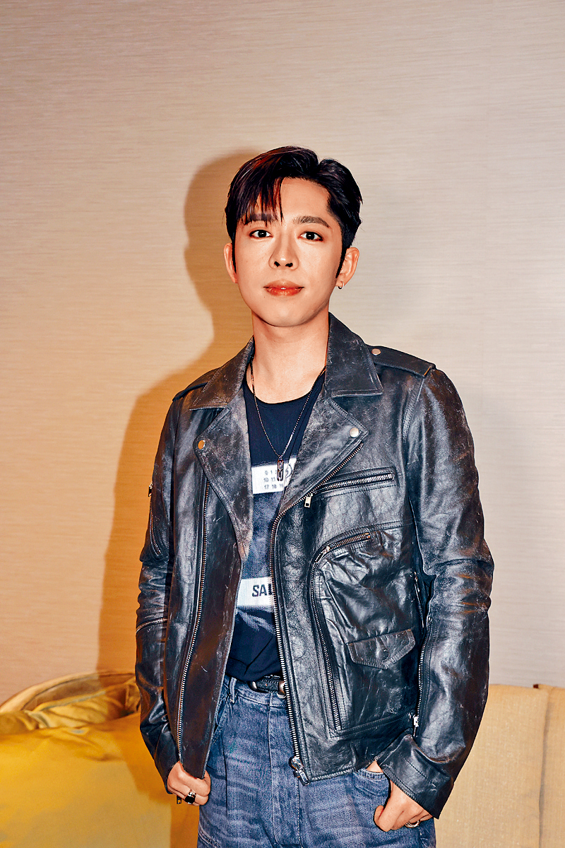 Edan笑指拍攝《模範的士3》的最大挑戰是講英文。