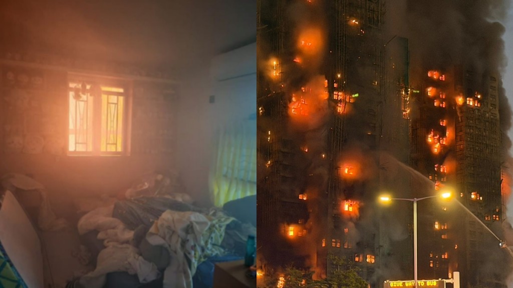 大埔宏福苑五級火｜宏昌閣有低層住戶一度被困 曾無助感慨：燒死應該唔會 最多吸入濃煙死