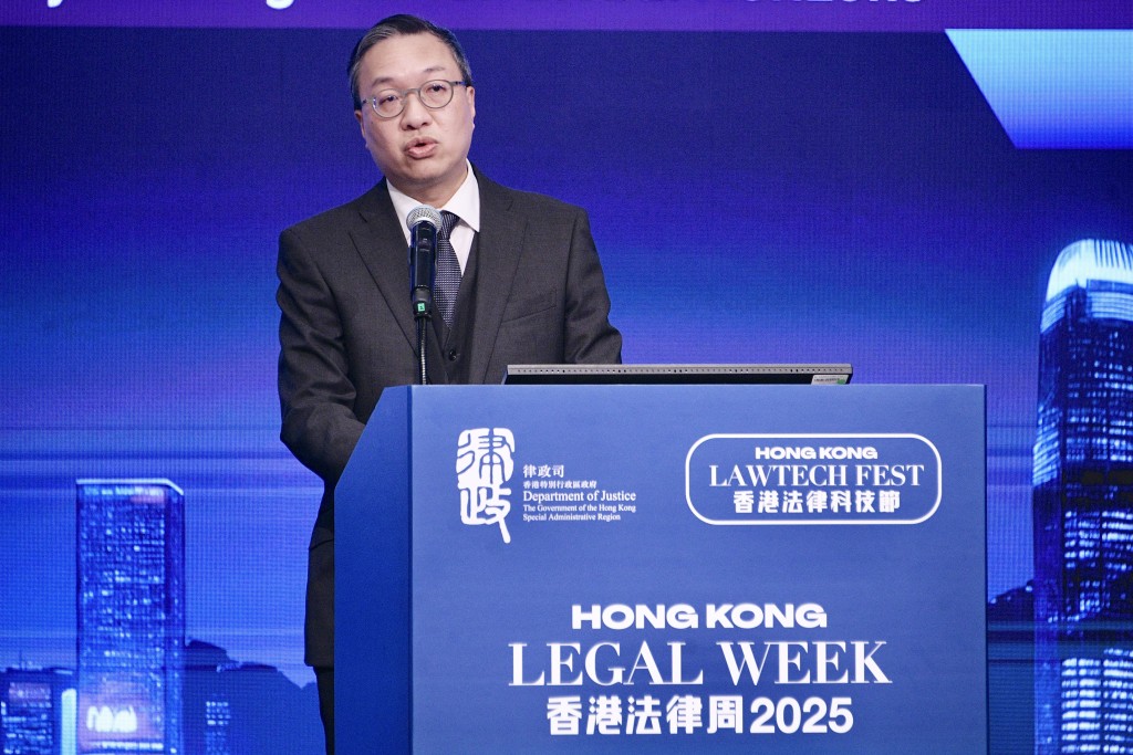 律政司司長林定國。