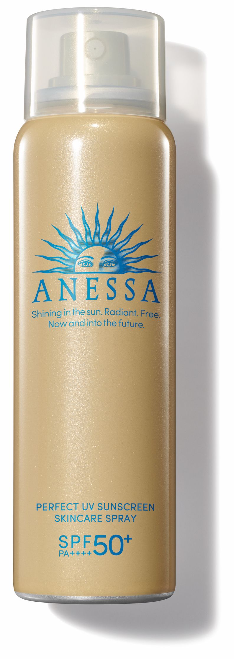 Anessa極防水美肌UV噴霧SPF50+ PA++++/$159,通過八十分鐘浸水測試,具極防水效果,成分中凝聚透明質酸、膠原蛋白和甘油三大保濕成分,預防因光老化所引起的乾燥敏感問題。