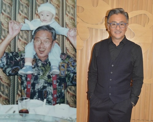 吳岱融同阿爸好似樣，基因太強大。