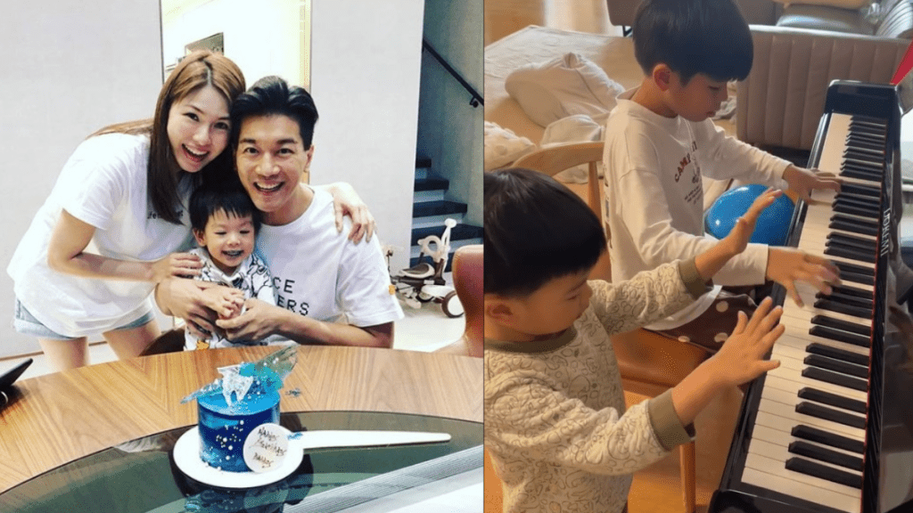 黎諾懿兩子豪宅內演奏有人倒地！4歲細仔騷擾阿哥  8級鋼琴高手「小春雞」咁解決？