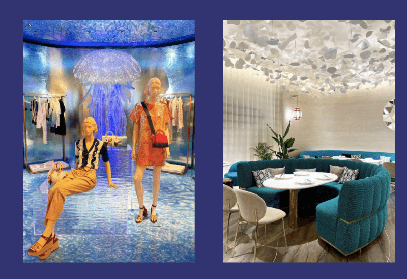 新店除了分層銷售品牌旗下全線產品系列，頂樓更特設LV Cafe及全球首間品牌朱古力店。