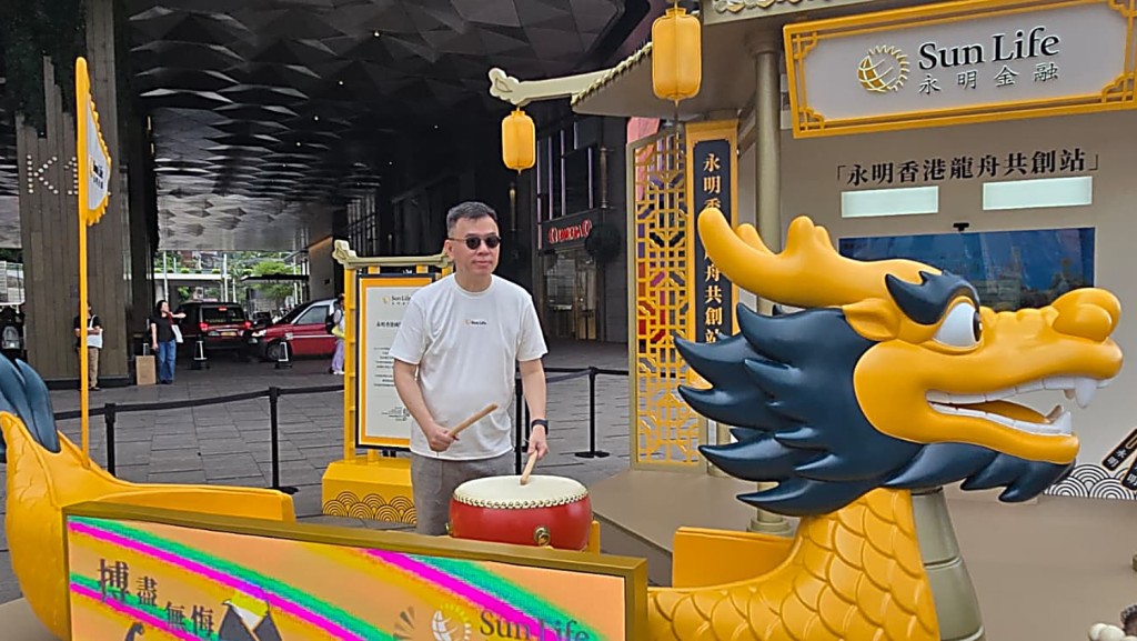 劉啟予稱,此次活動設VR體驗,讓觀眾親自參與及互動。 劉啟予稱,此次活動設VR體驗,讓觀眾親自參與及互動。