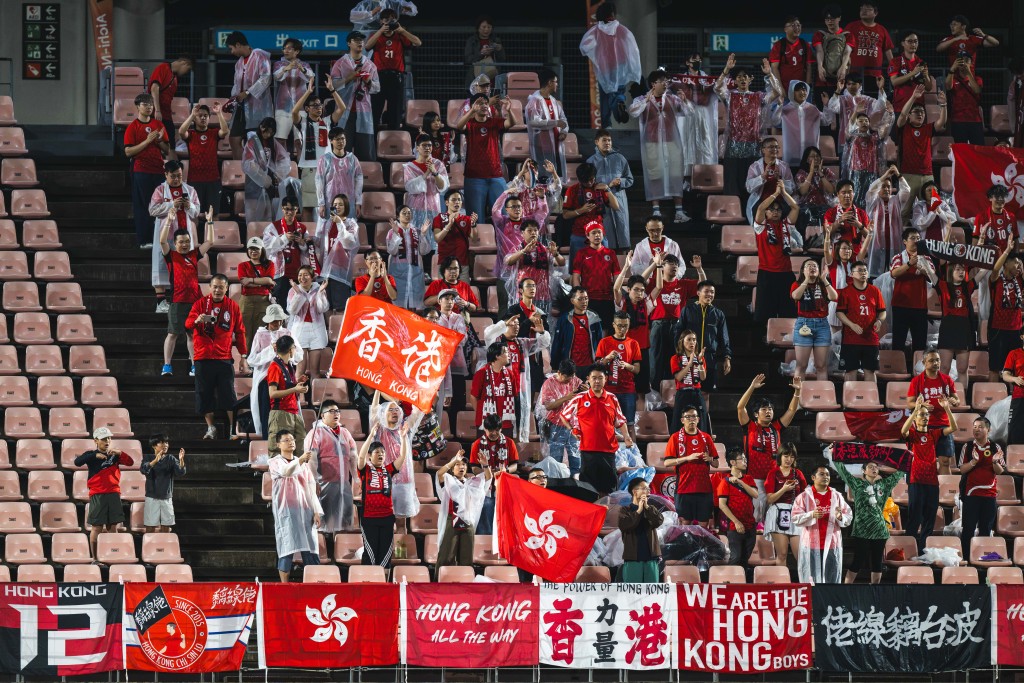 中國香港男子足球代表隊今屆在名古屋亞運分組賽三戰全敗。照片由港協暨奧委會提供 