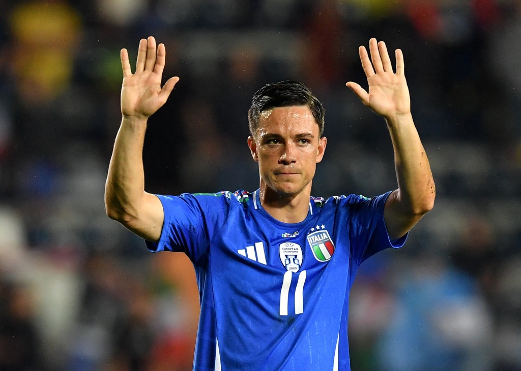 意大利今場有17次射門，可是只入1球。Reuters