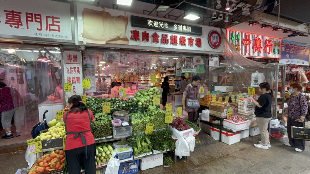 凍肉店遭賊人爆竊。楊偉亨攝