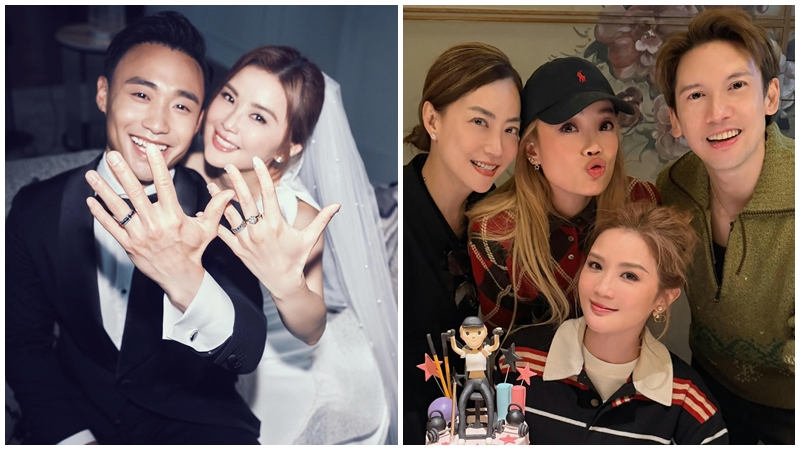 阿Sa蔡卓妍結婚丨群星同賀阿Sa與林俊賢  好友阿嬌催生B  霍汶希關智斌揭秘密婚禮感人時刻