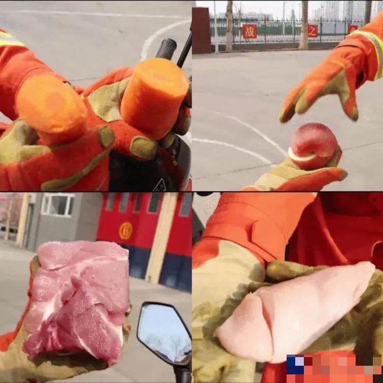 消防实验风筝线威力。中国消防