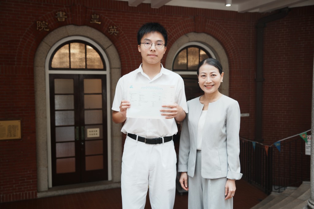 校長讚陶則然為人沉實、努力。 校長讚陶則然為人沉實、努力。