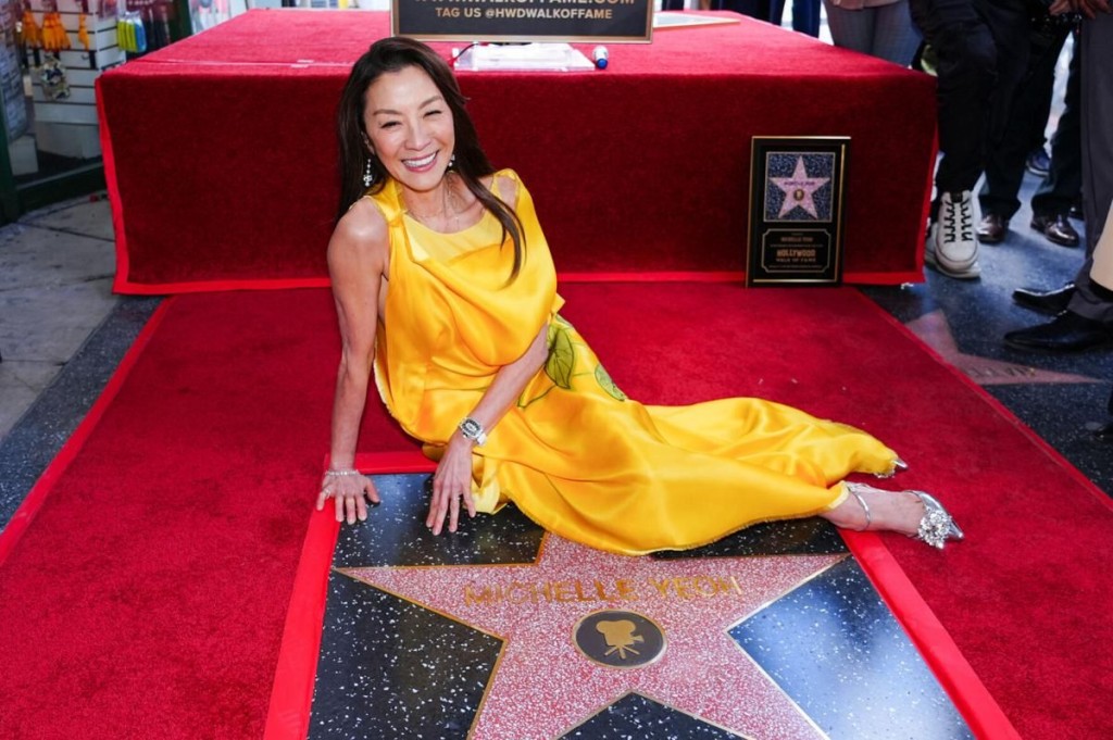 Michelle丈夫Jean Todt因在印度缺席儀式。