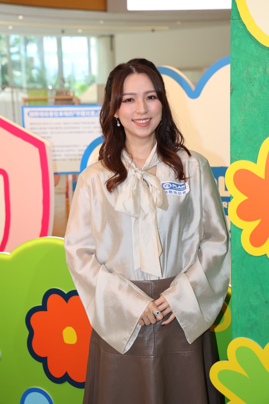 孫慧雪忙湊仔，忘記同老公結婚周年紀念。