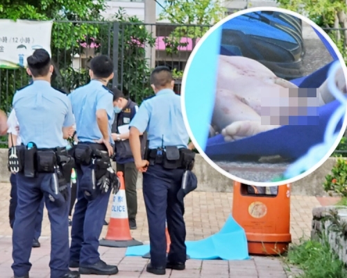 女嬰棄垃圾桶旁死亡。