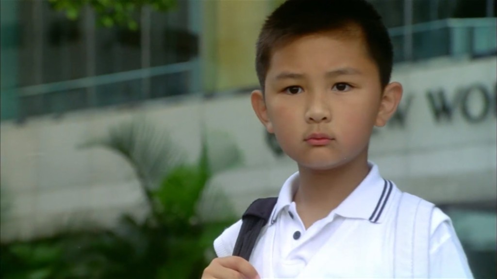 林宝麟在1997年曾在电影《对不起，多谢你》上饰演刘青云的儿子。