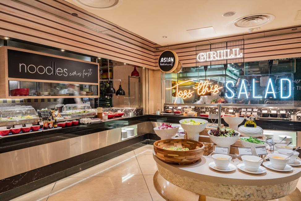 香港朗廷酒店 The Food Gallery 任食生蠔/波士頓龍蝦/海參鮑魚扣花膠