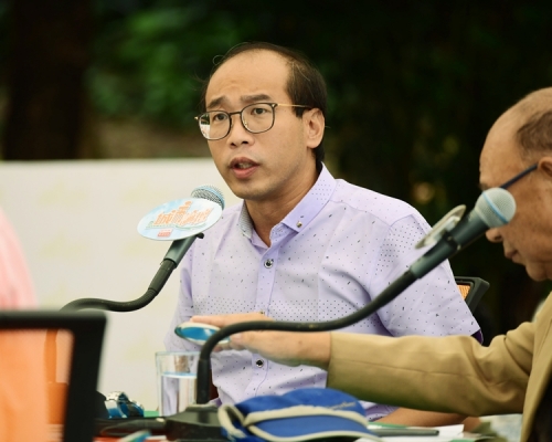 理工大學香港專上學院(HKCC)講師陳偉強。