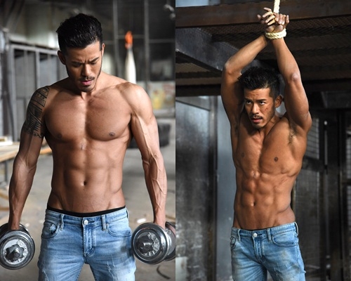 Sammy這身爆肌練足1年仲要戒口半年。
