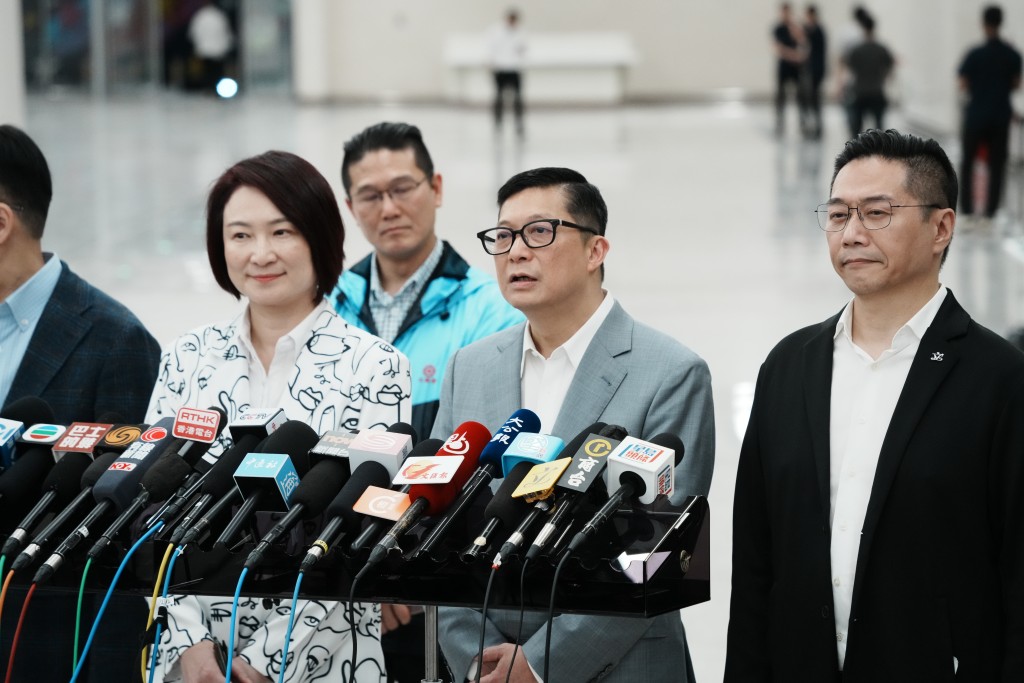 鄧炳強早前指,會動員公務員參與演練。 鄧炳強早前指,會動員公務員參與演練。