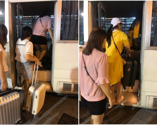 警方拘捕16名內地女子。警方提供