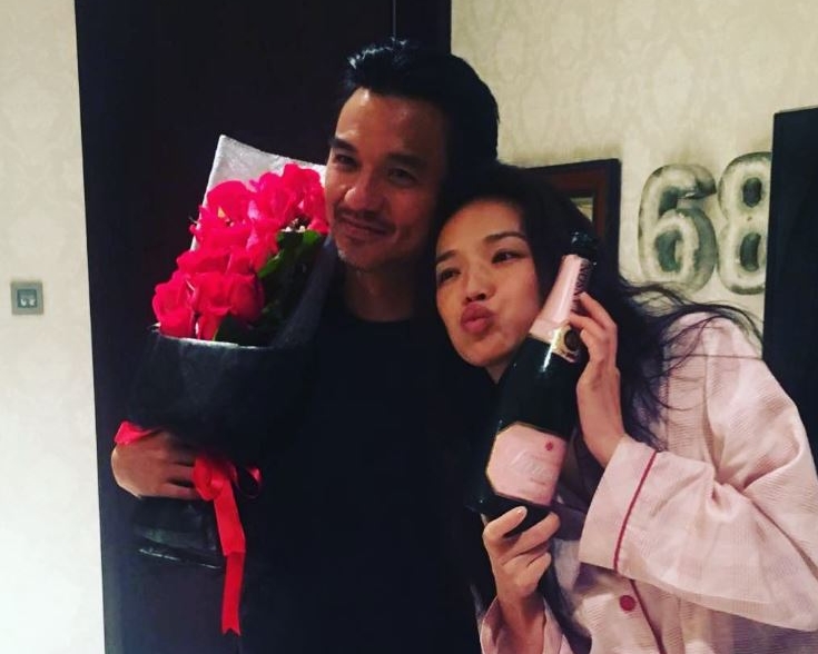 舒淇、馮德倫合體晒愛。