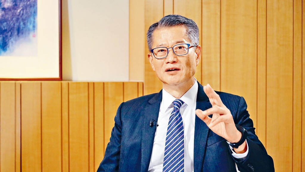 財政司司長陳茂波指推動創新科技發展是政府加緊努力的重點工作。資料圖片