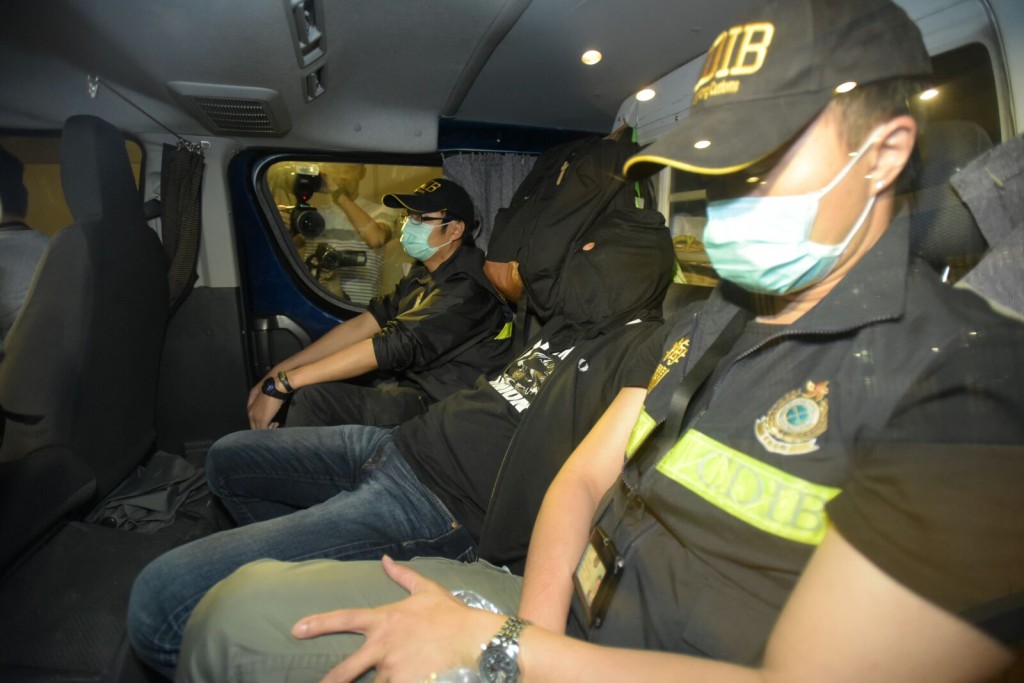 海關在葵涌搗破一個製毒工場拘捕1男1女。黃文威攝