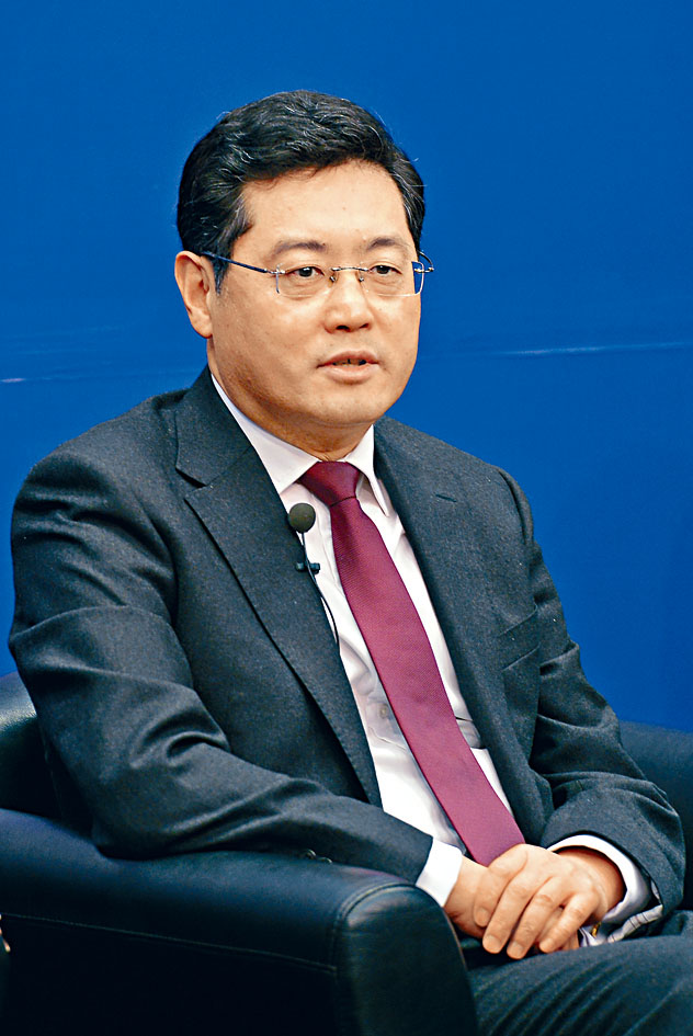 秦剛成為新一任外交部長。