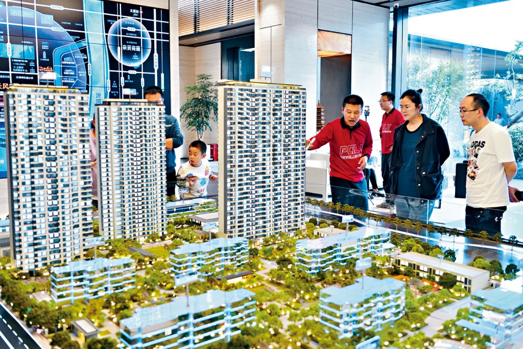 中秋國慶黃金周，山西太原一樓盤開盤。