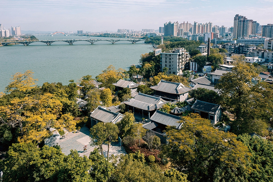 《惠州西湖志》載,白鶴峰,在歸善縣東江畔。(圖片來源:惠州日報) 《惠州西湖志》載,白鶴峰,在歸善縣東江畔。(圖片來源:惠州日報)