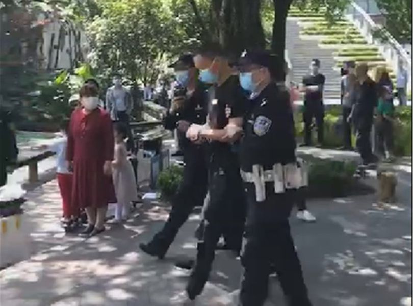 4人已被警方處於行政拘留。網圖