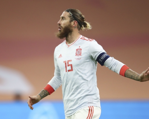 沙治奧拉莫斯平歐洲球員國際賽上陣次數最多紀錄。AP