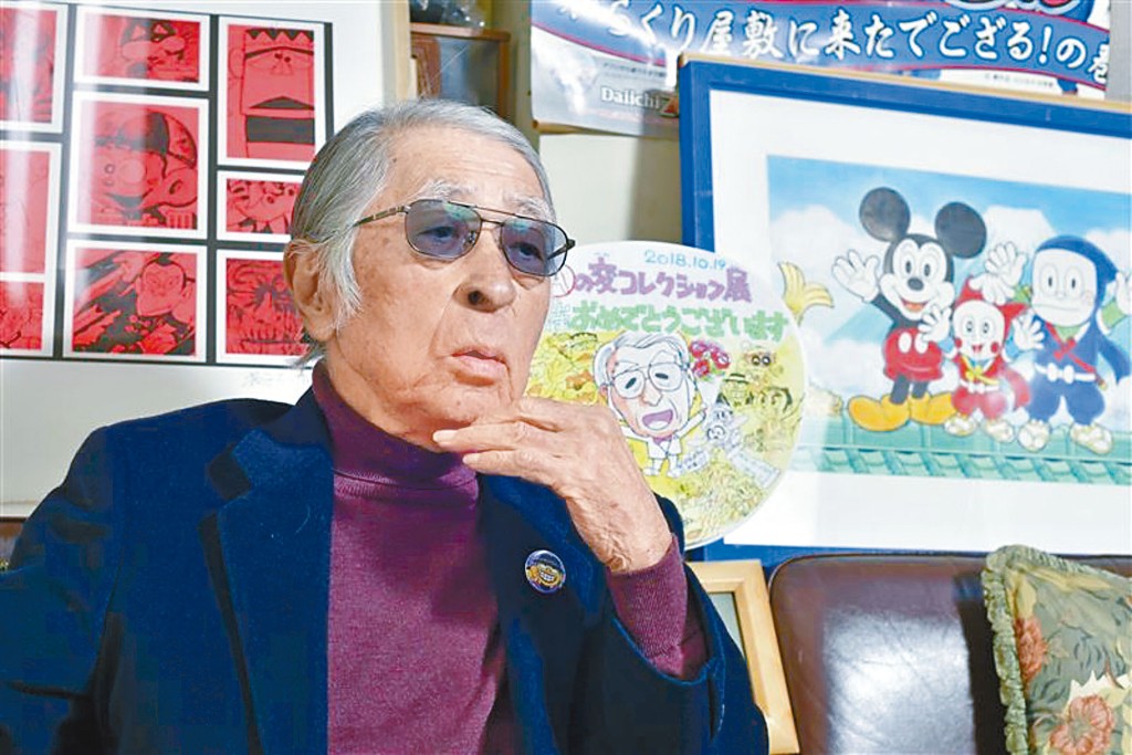 原名安孫子素雄的藤子不二雄A昨被發現在家中離世,警方正調查死因。