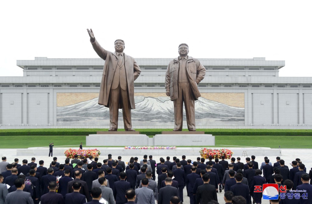 金正恩纪念北韩军队前身“人民革命军”成军周年。路透社