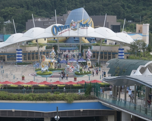 海洋公園將於星期三起暫停開放。資料圖片