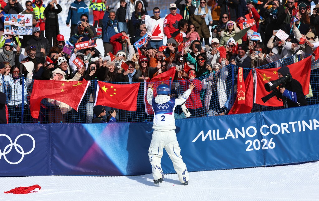 谷愛凌奪金。路透社